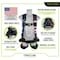 Frontline Combat Lite Harness, S, 310 lbs, Quick Connect Chest/ Side D-Ring 110CTB-S-AM - alternate 2